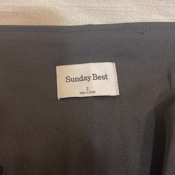 Aritzia Black Mini Skirt - Picture 4 of 6